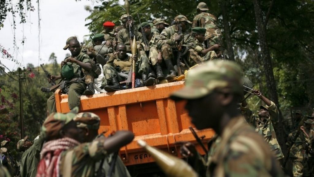 DR Congo: Bunagana Residents Flee M23 Clashes To Uganda - BBC News