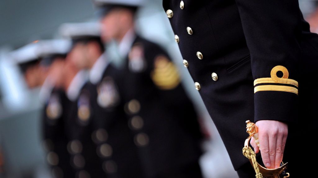 Our Wives And Sweethearts Naval Toast Rewritten Bbc News