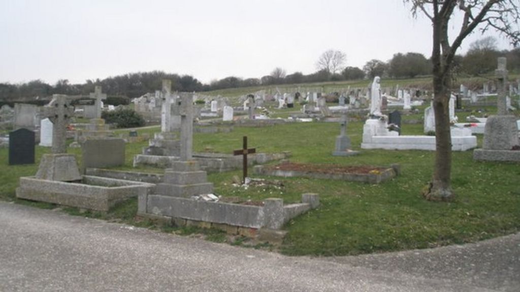 Shock After Digger 'parked' On Lancing And Sompting Cemetery Grave 