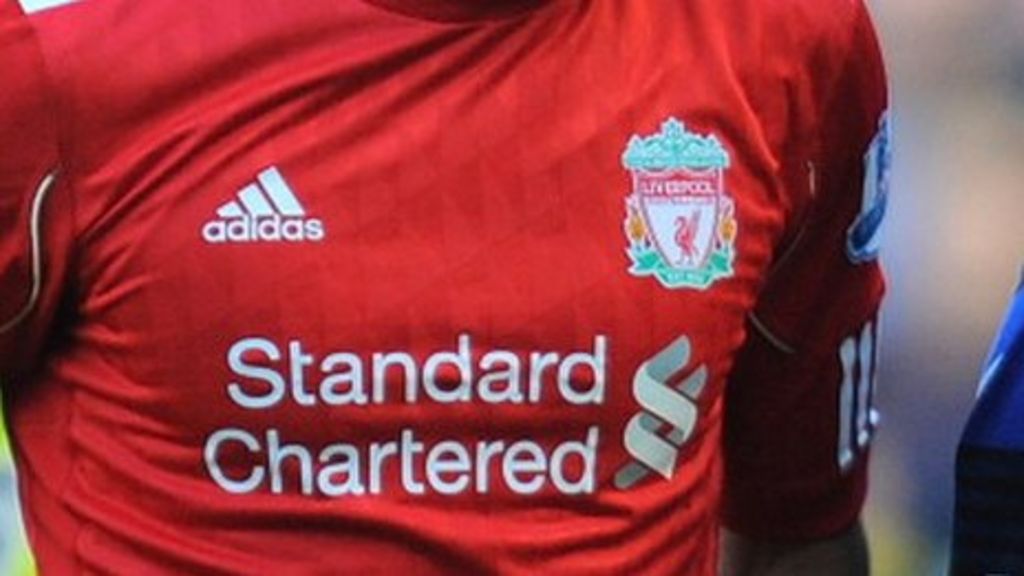 standard chartered liverpool shirt