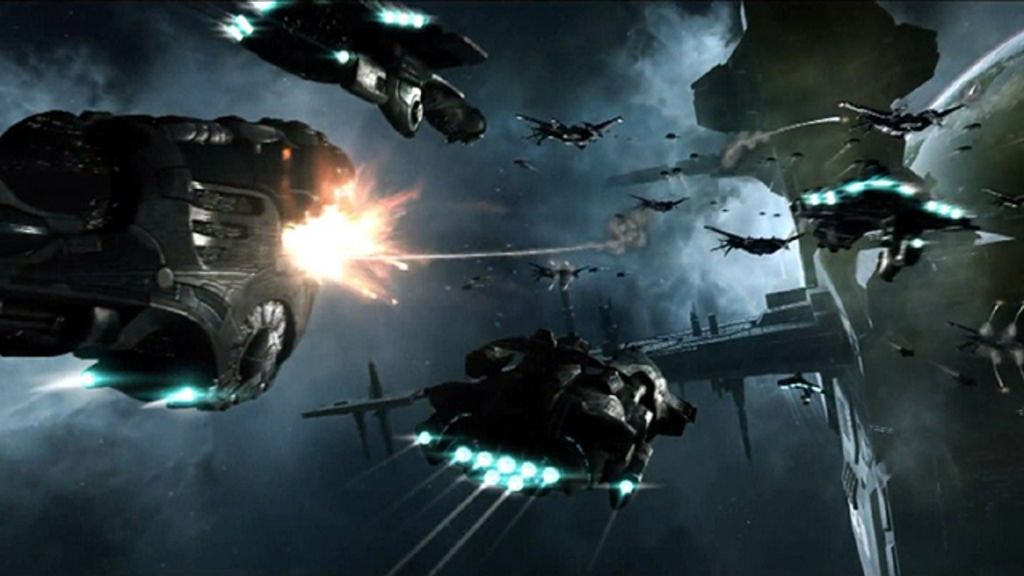 Giant Space Battle Takes Place In Eve Online BBC News