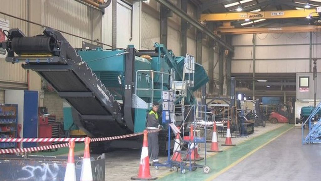 US firm Terex creates 260 jobs in County Tyrone BBC News