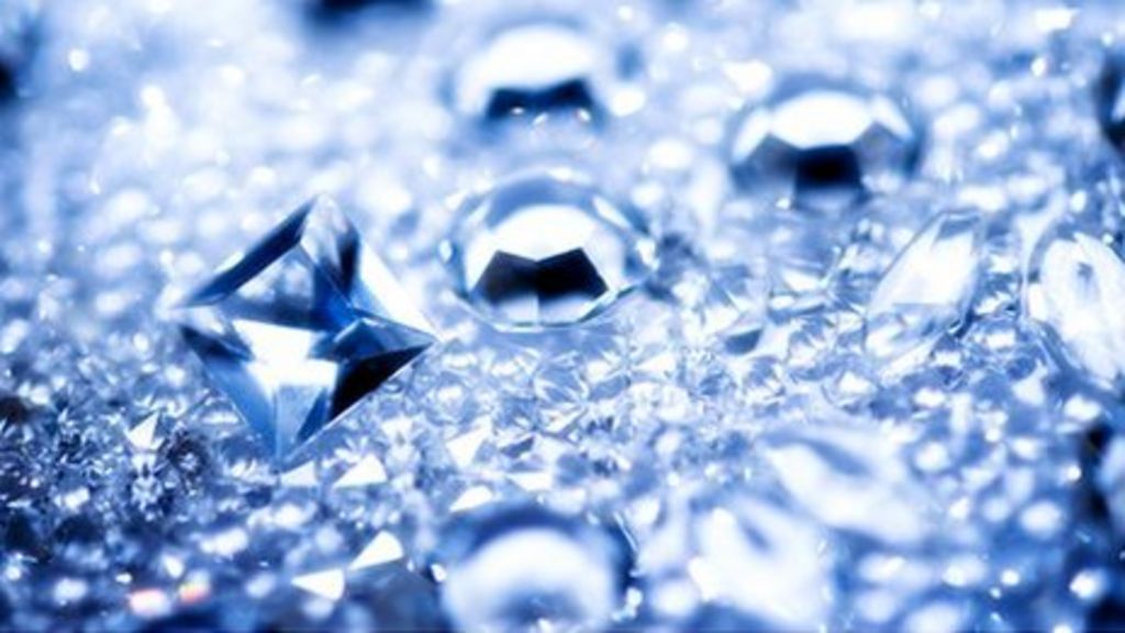 What planet rains diamonds?