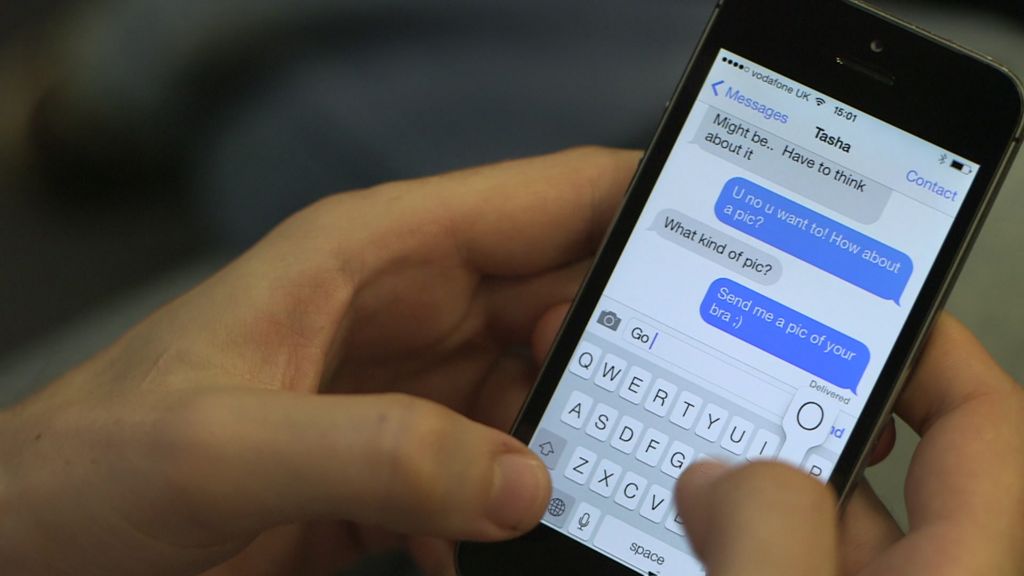 Teenagers Anti Sexting App Launched Bbc News