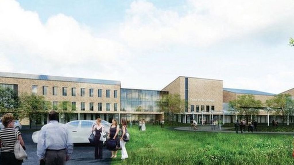 Dumfries hospital Five firms vie for road layout contract BBC News