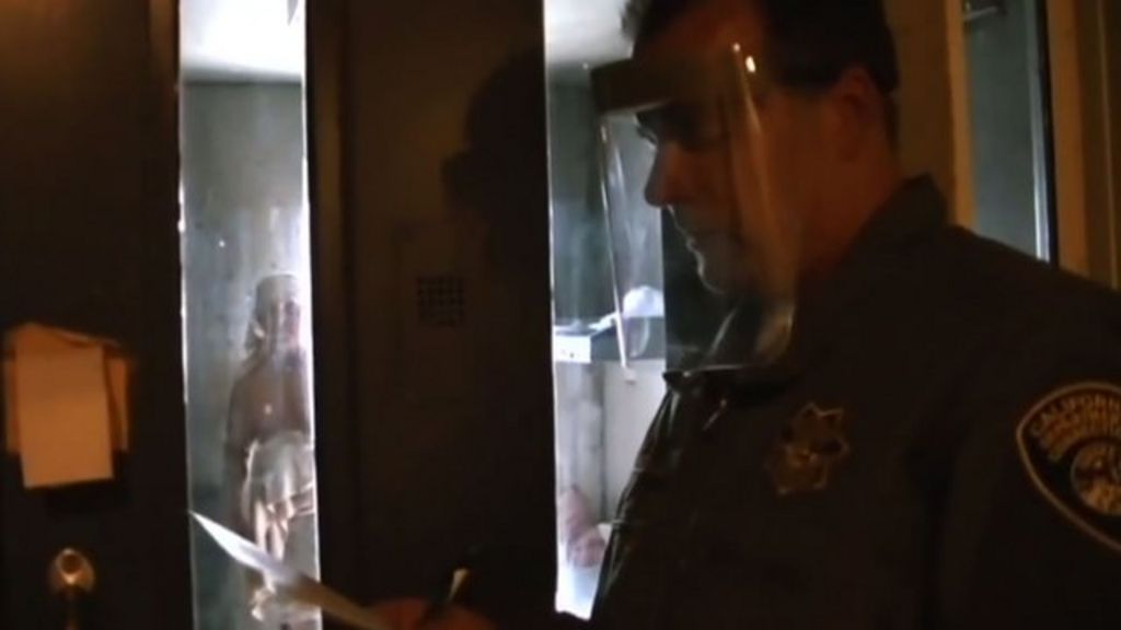 California guards use pepper spray to 'extract' prisoners BBC News