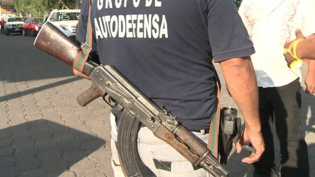 Mexico Vigilantes Tackle Knights Templar Drug Cartel Bbc News