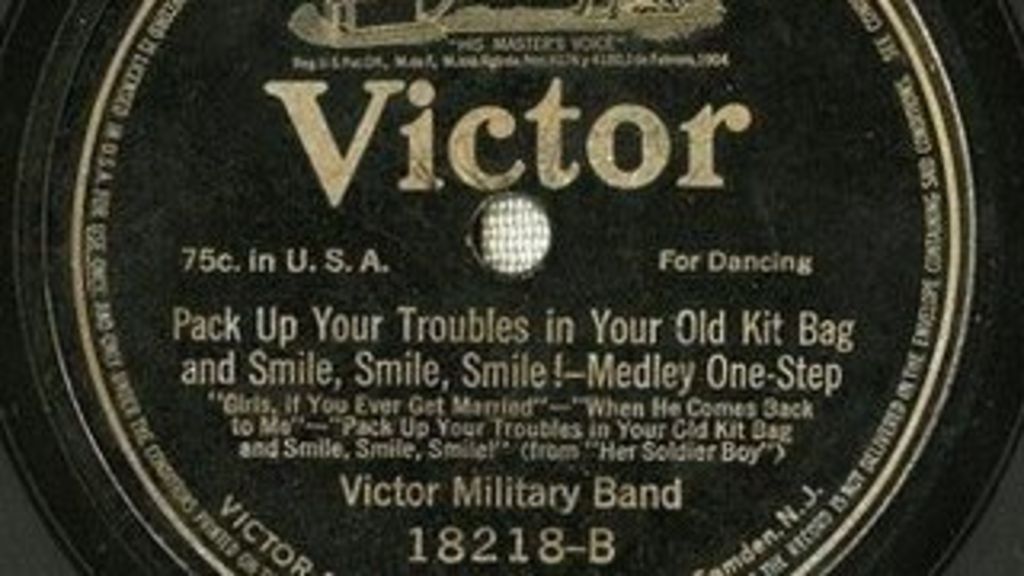 The woe behind World War One song Pack Up Your Troubles BBC News