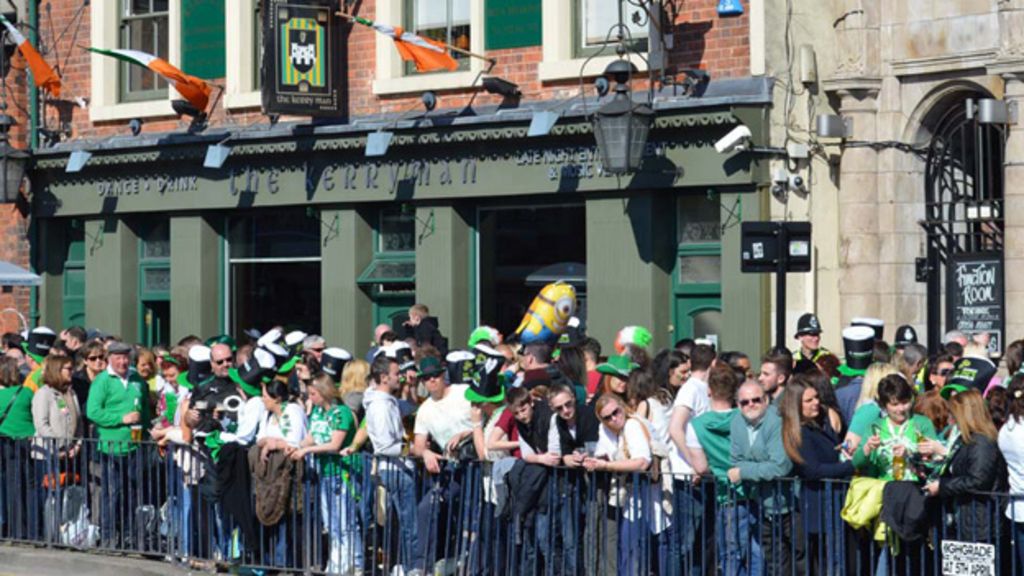 Birmingham celebrates St Patrick's Day parade BBC News