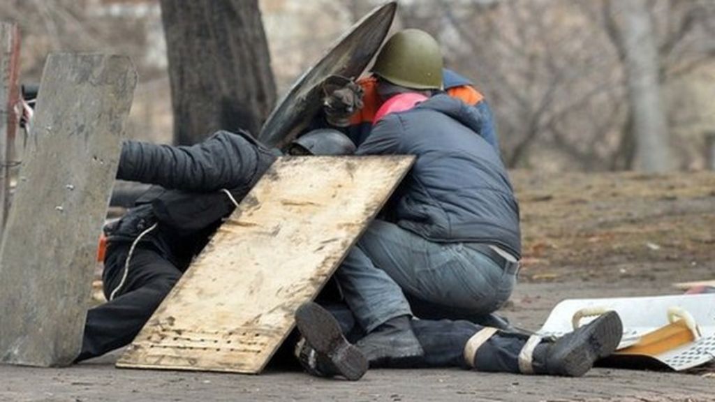 Special Police Shot Kiev Protesters Inquiry Says Bbc News