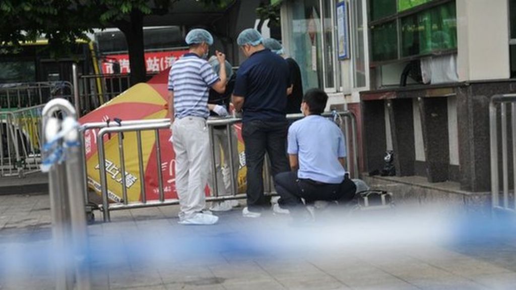 China knife attack Suspect 'acted alone' BBC News