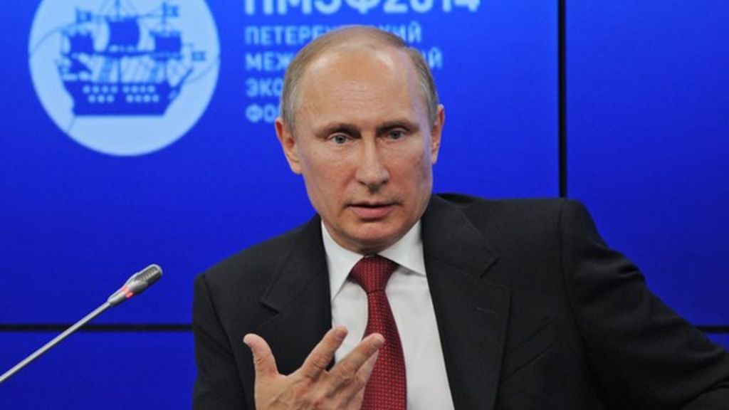 Russias Vladimir Putin To Respect Ukraine Vote Bbc News 