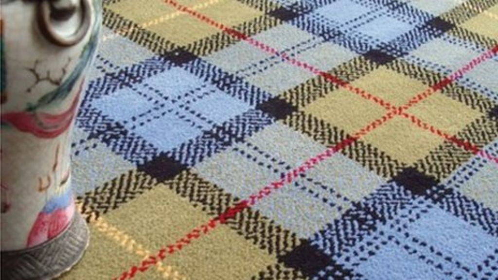 Glasgow tartan carpet maker Stevens & Graham signs US deal BBC News