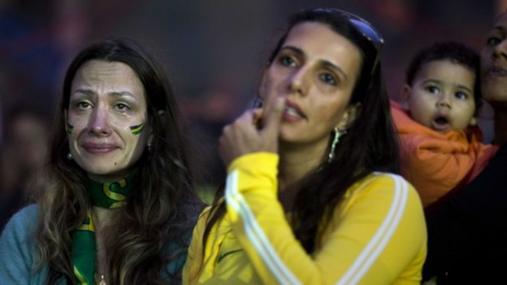 Shock And Humiliation In Brazil After German Rout Bbc News