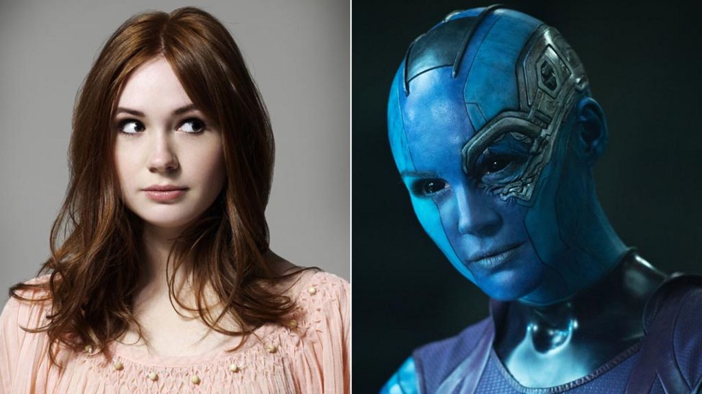 Gillan's villain: Scots actress as Guardians' Nebula - BBC News