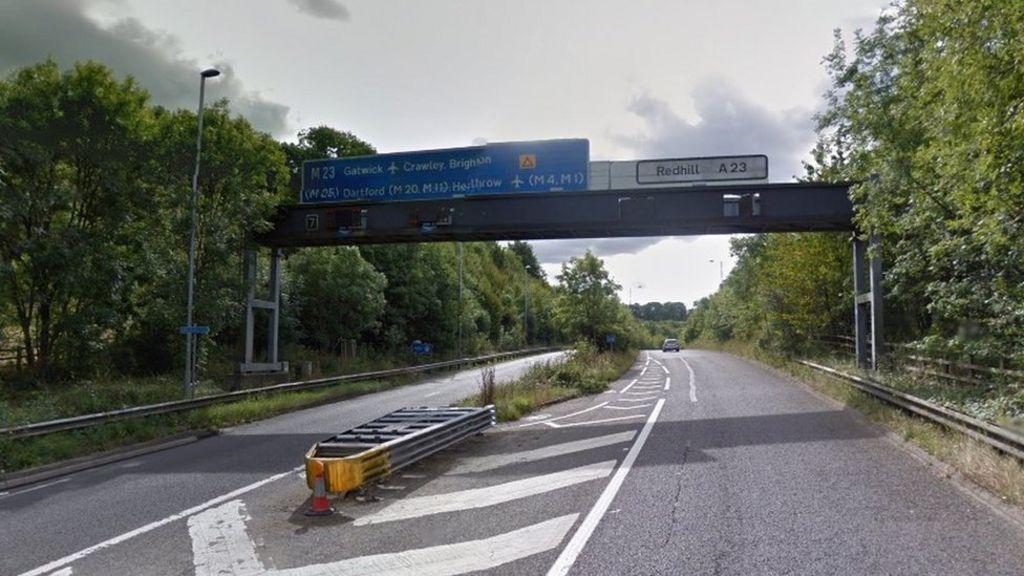 A23 and M23 motorists face months of road closures BBC News