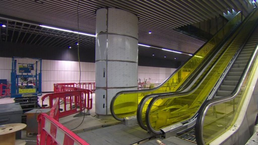 A Look Inside The Crossrail Project Bbc News 