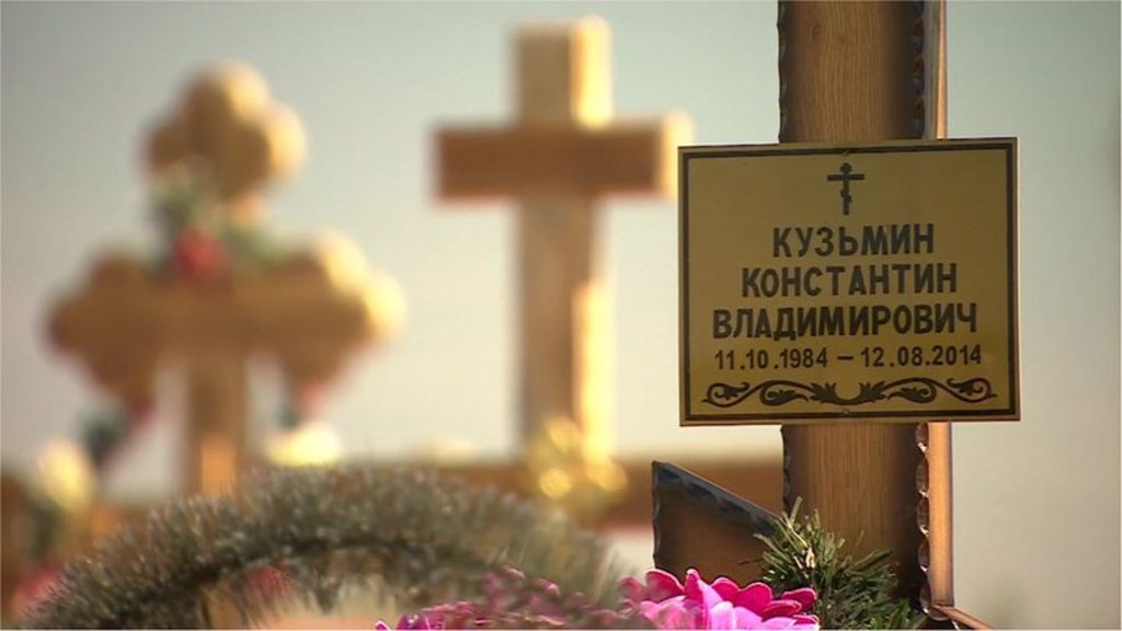 Ukraine Crisis Forgotten Death Of Russian Soldier Bbc News