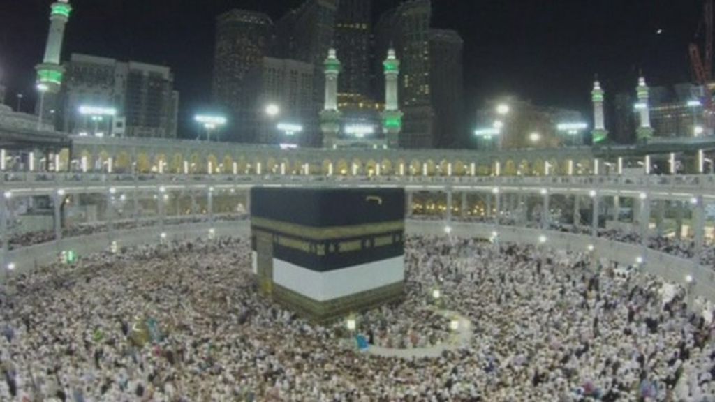 Hajj Muslim Pilgrims Converge On Mecca Bbc News 4625