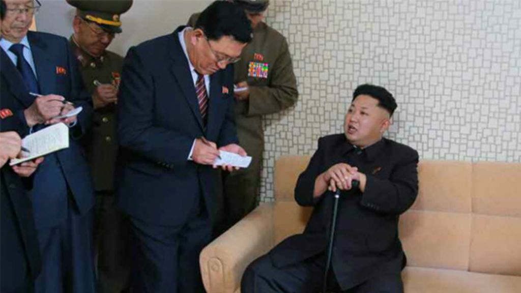 North Korea Leader Kim Jong Un Appears In Public Bbc News 