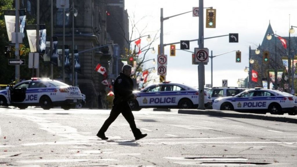 Ottawa Shooting The Victim And The Sergeant At Arms Bbc News