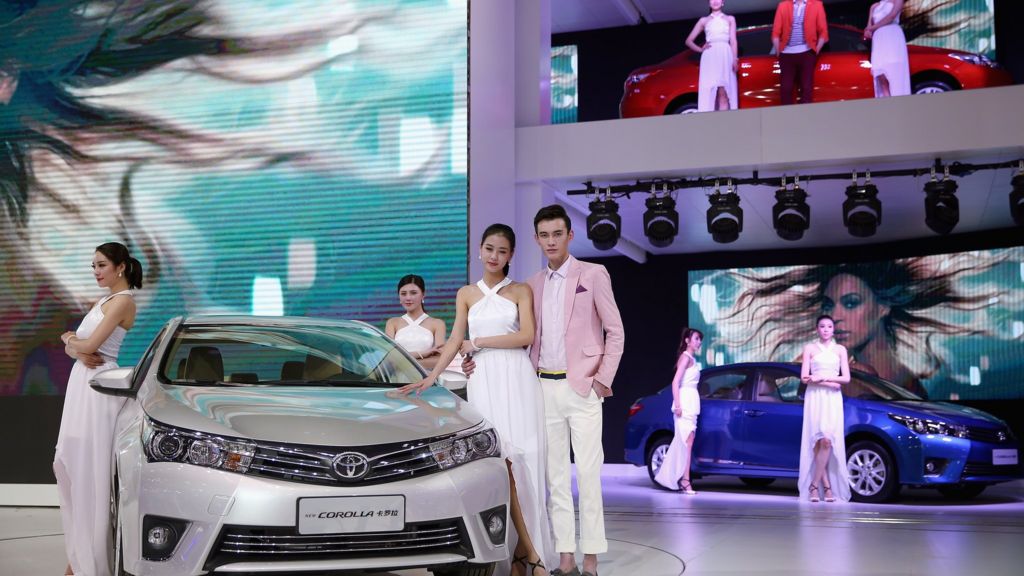 Toyota sees strong rise in China car sales BBC News