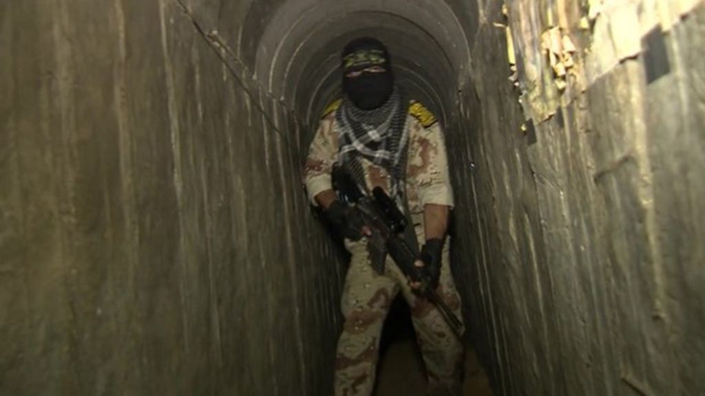 Inside Gaza's tunnels, militants get ready for the next war BBC News