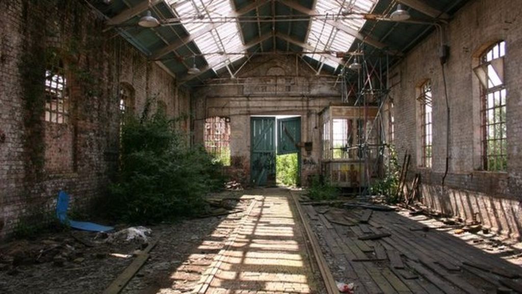 Wolverton works historic railway sheds in Buckinghamshire face