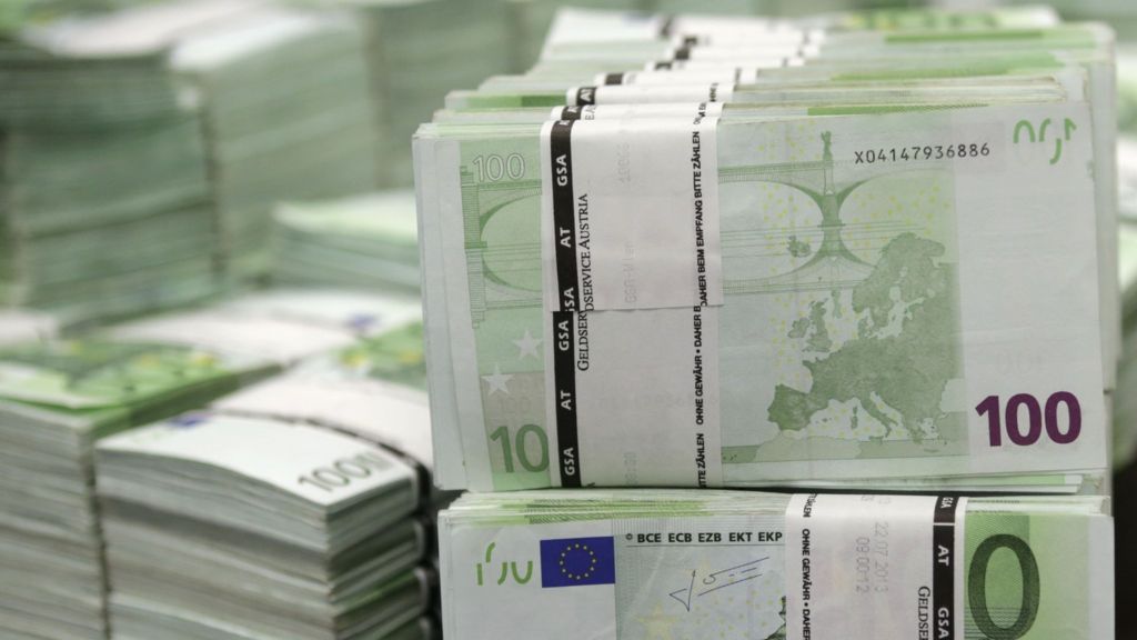 Euro hits 12year low against dollar BBC News