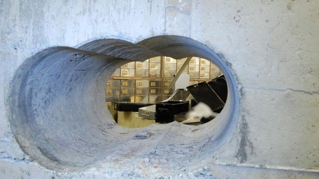 Just a small hole in the wall