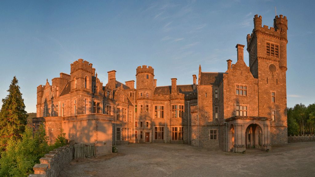 Carbisdale Castle art collection sold for £1m BBC News