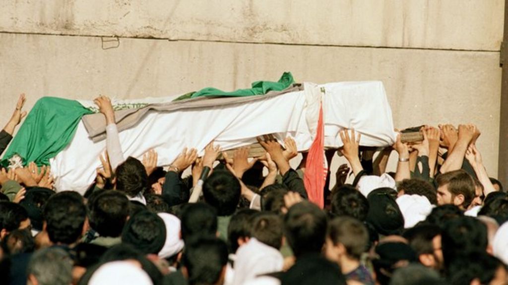 The day Iran buried Ayatollah Khomeini - BBC News