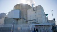 Reactor at nuclear power plant of Civaux, central France. April 25, 2016