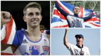 Max Whitlock, Jason Kenny and Justin Rose