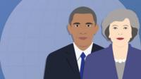 world leaders illustration graphic