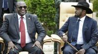 Riek Machar, Salva Kiir