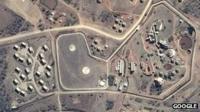 Mr Zuma's Nkandla residence in 2013 - satellite image
