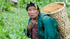 Bhutan villager