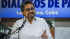 Head of the Farc delegation in Havana, Ivan Marquez