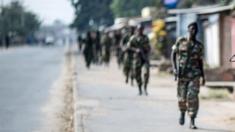 Burundian soldiers, file