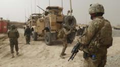 US troops in Afghanistan (file image)