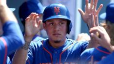 New York Mets shortstop Wilmer Flores