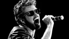 George Michael at Live Aid in 1985