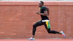 Usain Bolt running