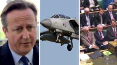 David Cameron, tornado jet and Labour front bench