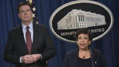 Loretta Lynch and James Comey