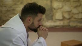 Man praying