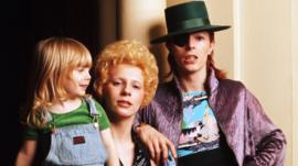 Zowie, Angie and David Bowie