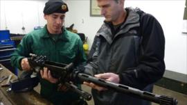 Browning machine gun