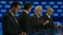 Four Republican candidates